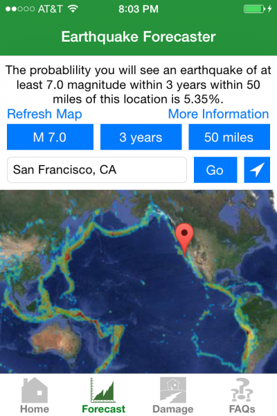 Earthquake Forecaster